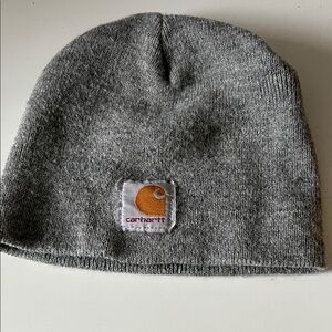 Carhartt Heather Gray Knit Hat - kids/toddler